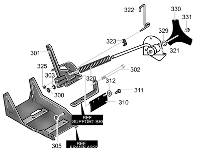 Part Location Diagram of 411666 Murray DISCONTINUED